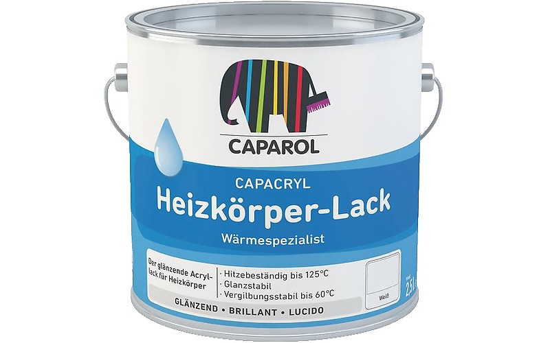 Capacryl Heizkörperlack 2,5 LT