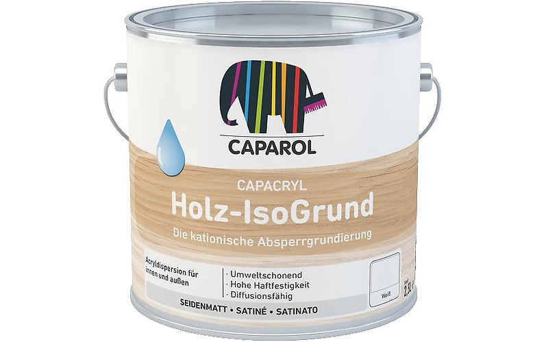 Capacryl Holz Isogrund 2,5 LT