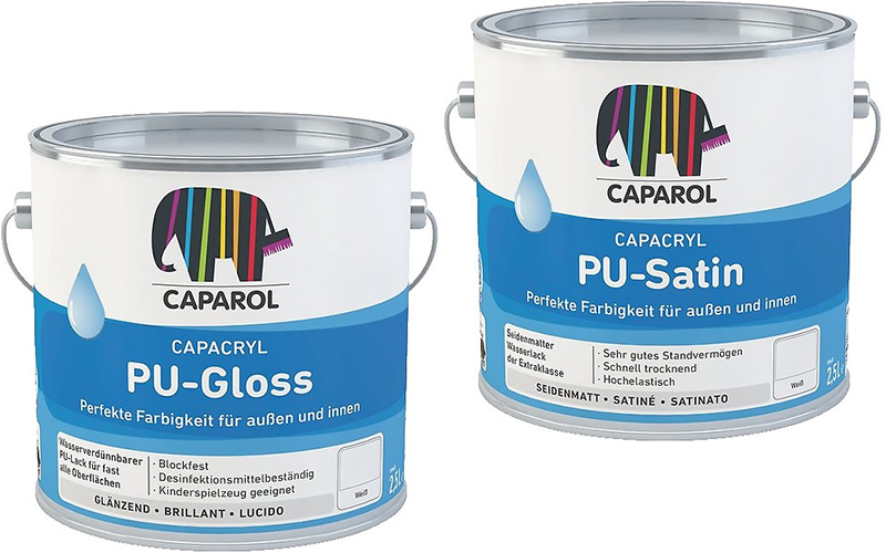 Capamix Capacryl PU-Satin Basis W 2.4 lt