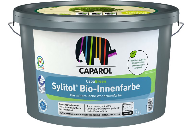 Sylitol Bio-Innenfarbe Weiß 12,5 Ltr.
